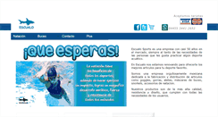 Desktop Screenshot of escualo.com.mx